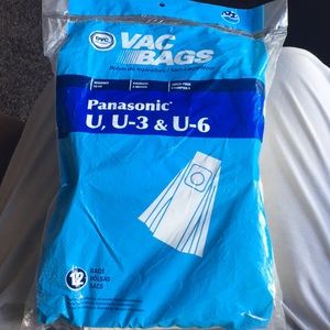 Panasonic Vacuum Bags- U, U-3, U-6